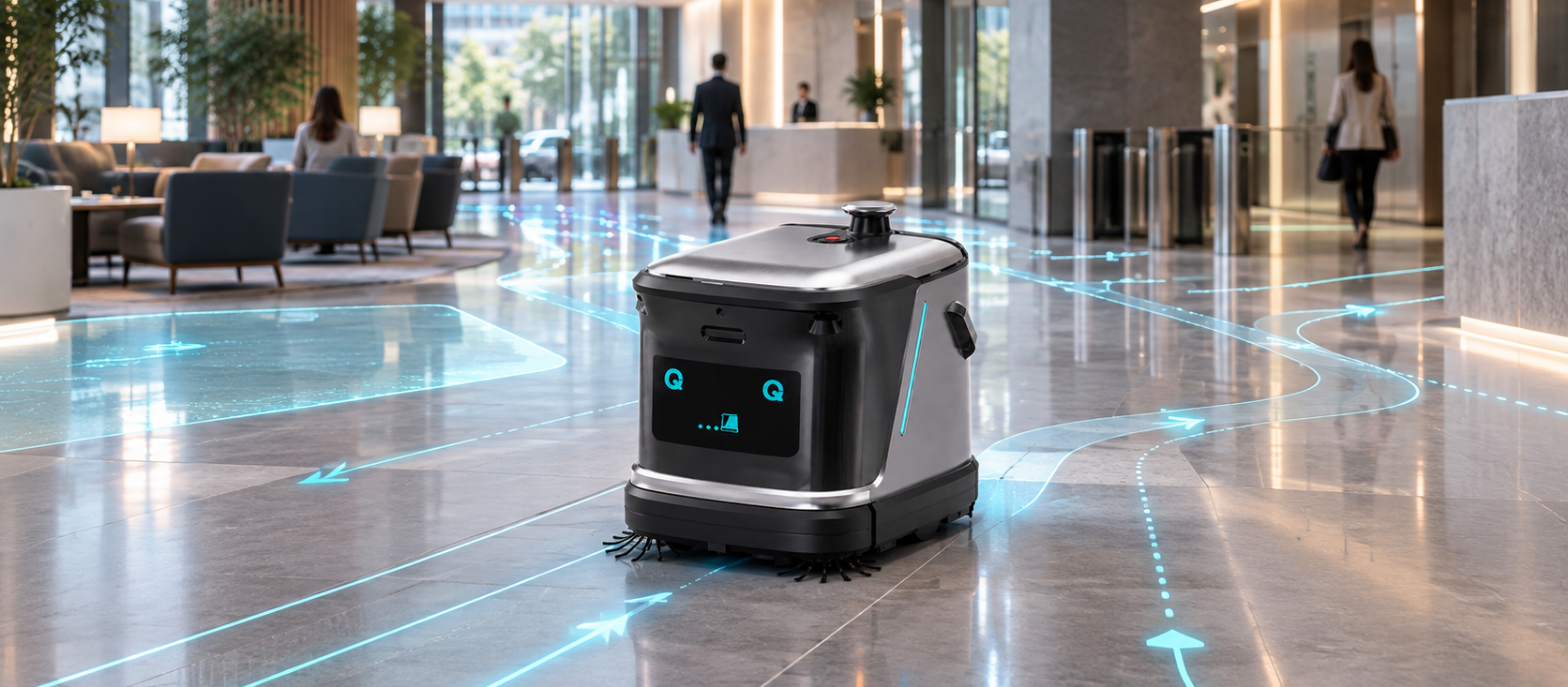Схема интеллектуальной навигации InsiBot CJ-77